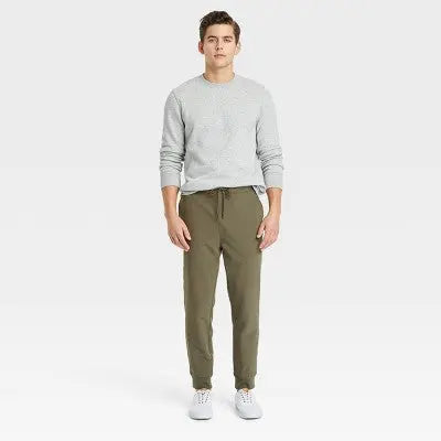 Goodfellow & Co Men's Tapered Leg Ankle Jogger Pants 4-Way Stretch Goodfellow & CoBullseye Deals
