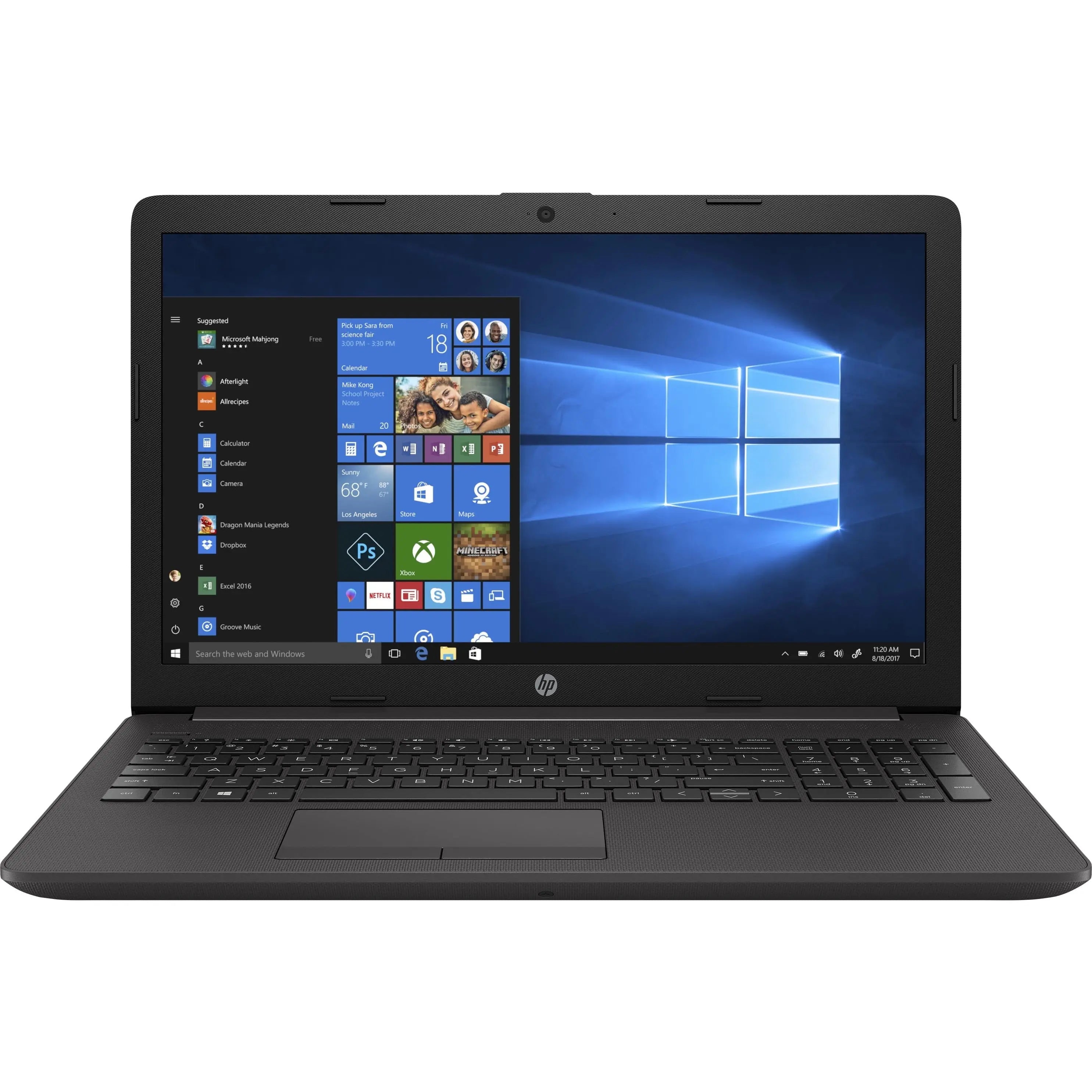 HP 255 G7 15.6" Notebook - A-Series A4-9125 - 4GB - 128 GB SSD - AMD Radeon R3 Graphics HPBullseye Deals