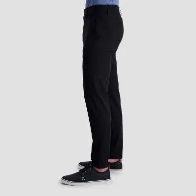 Haggar H26 Men's Mid Rise Slim Fit Skinny Leg Full Gabardine Pants Midweight Haggar H26Bullseye Deals
