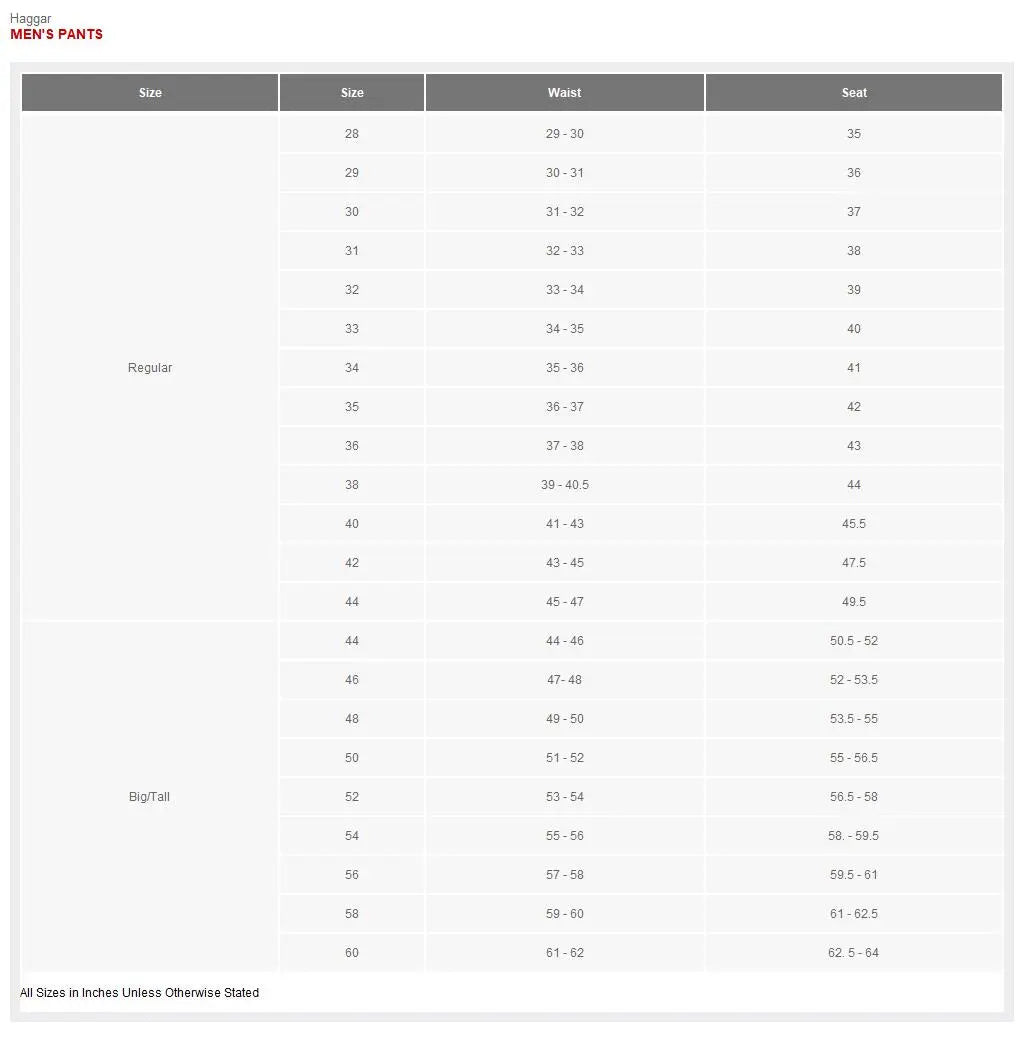 Haggar H26 Men's Premium Stretch Straight Fit Trousers Haggar H26Bullseye Deals