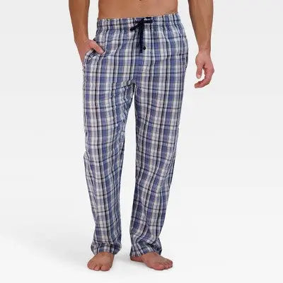 Hanes Premium Men's 2pk Plaid Pajama Set Hanes PremiumBullseye Deals
