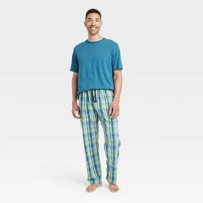 Hanes Premium Men's 2pk Plaid Pajama Set Hanes PremiumBullseye Deals
