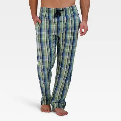 Hanes Premium Men's 2pk Plaid Pajama Set Hanes PremiumBullseye Deals