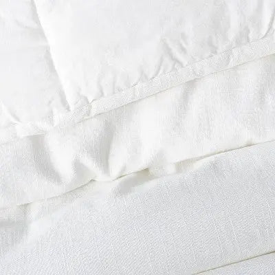 Heavyweight Linen Blend Comforter & Sham Set - Casaluna - Secondipity