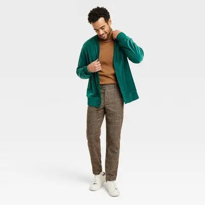 Houston White Adult Velour Cardigan Sweater Luxurious and Versatile Houston WhiteBullseye Deals