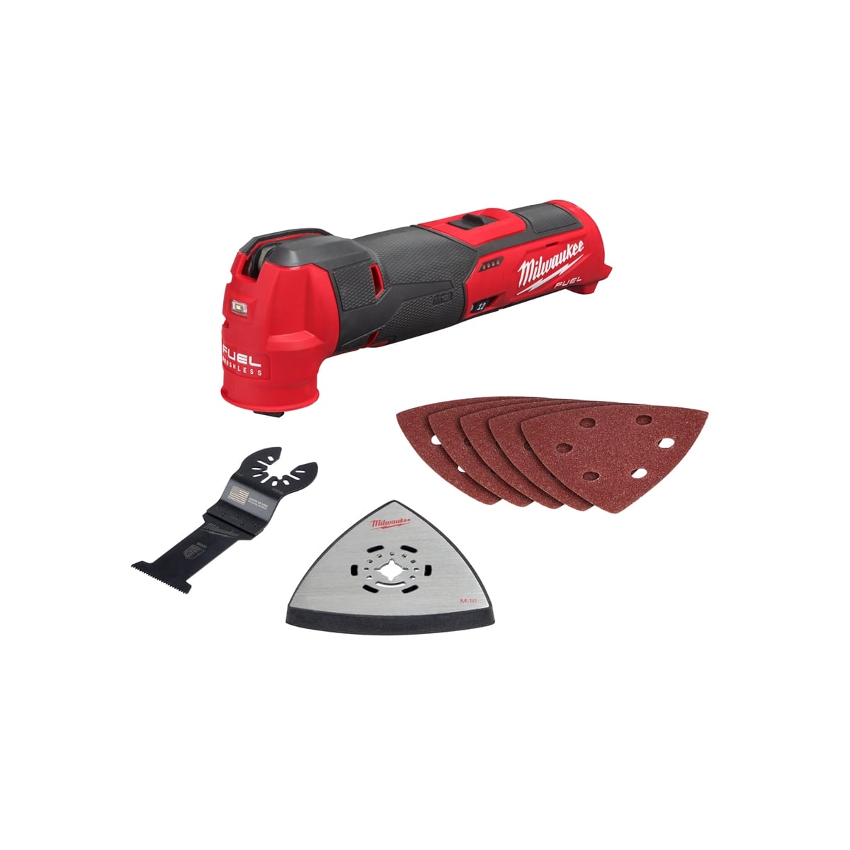 Milwaukee M12 FUEL 12-Volt Lithium-Ion Cordless Oscillating Multi-Tool (Tool-Only)
