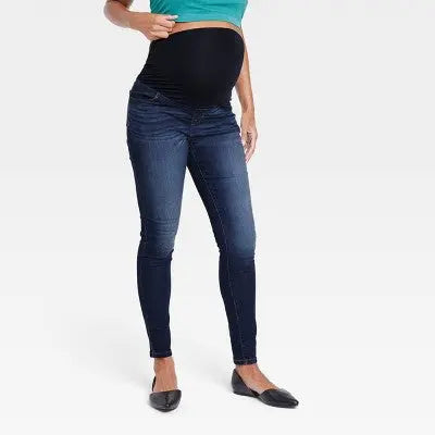 Isabel Maternity by Ingrid & Mid Rise Skinny Leg Ankle Jeans Heavyweight Isabel Maternity by Ingrid & IsabelBullseye Deals