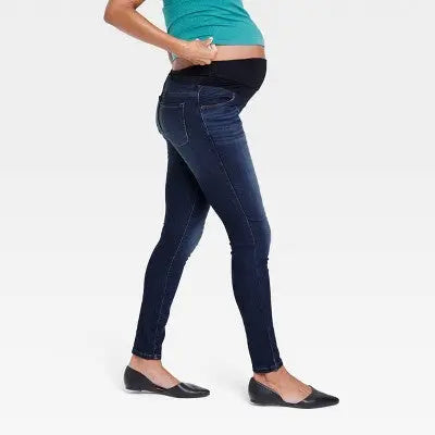 Isabel Maternity by Ingrid & Mid Rise Skinny Leg Ankle Jeans Heavyweight Isabel Maternity by Ingrid & IsabelBullseye Deals