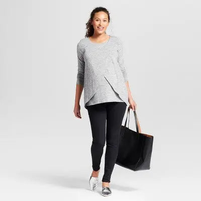 Isabel Maternity by Ingrid & Mid Rise Skinny Leg Ankle Jeans Heavyweight Isabel Maternity by Ingrid & IsabelBullseye Deals