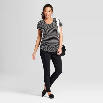 Isabel Maternity by Ingrid & Relaxed Fit Below Knee Skinny Jeans Power Stretch Isabel Maternity by Ingrid & IsabelBullseye Deals