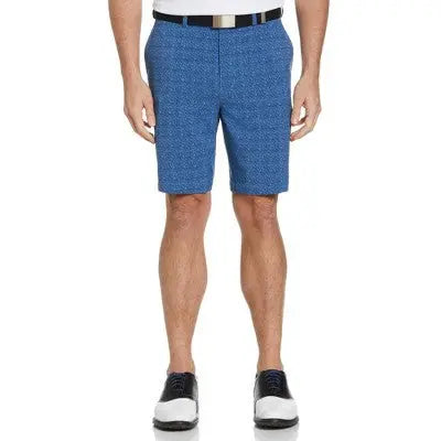 Jack Nicklaus Men's Mosaic Print Golf Shorts - StayDry, StayScreen, StayMotion - Secondipity