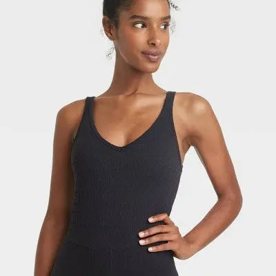 JoyLab Women's Seamless Textured V-Neck Bodysuit JoyLabBullseye Deals