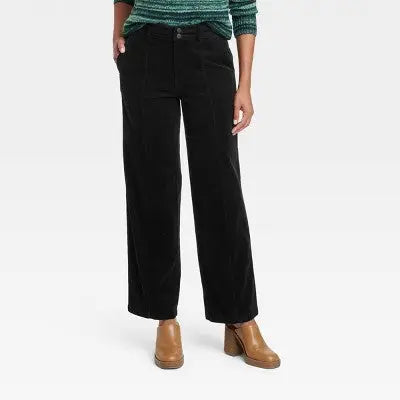 Knox Rose Womens Plus High Rise Casual Fit Full Corduroy Pants Midweight Knox RoseBullseye Deals