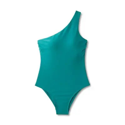 Kona Sol Women's One Piece Swimsuit One Shoulder Tummy Control Swimwear Kona SolBullseye Deals