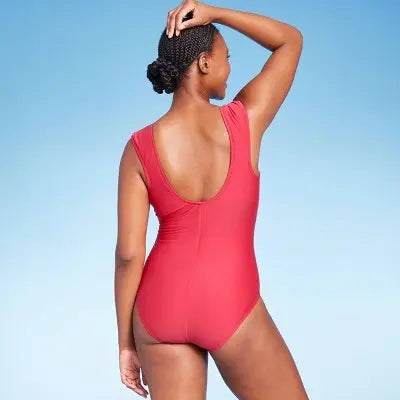Kona Sol Women's Tummy Control U-Wire One Piece Swimsuit Full Coverage Swimwear Kona SolBullseye Deals