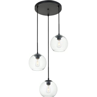 Open Box - Elegant Lighting LD2208BK - Pendants Indoor Lighting