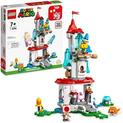 LEGO Super Mario Cat Peach Suit and Frozen Tower Expansion Set 71407 Building Set - Secondipity
