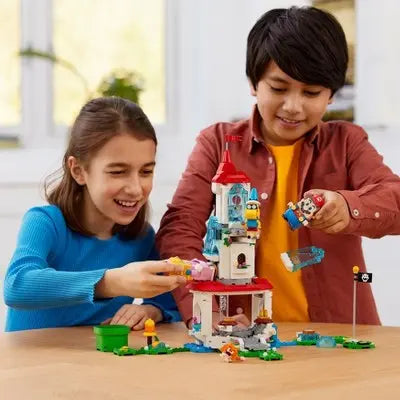 LEGO Super Mario Cat Peach Suit and Frozen Tower Expansion Set 71407 Building Set - Secondipity