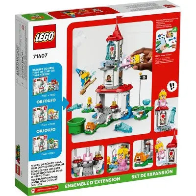 LEGO Super Mario Cat Peach Suit and Frozen Tower Expansion Set 71407 Building Set - Secondipity