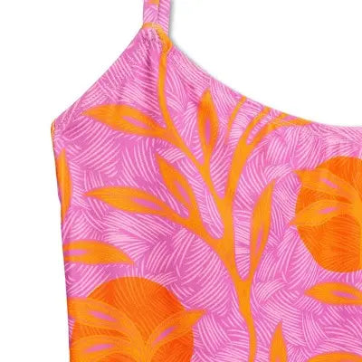 LIBERTY & JUSTICE Women's High Leg Cheeky One Piece Swimsuit Crisscross Swimwear LIBERTY & JUSTICEBullseye Deals