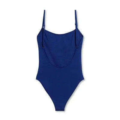 LIBERTY & JUSTICE Women's High Leg Cheeky One Piece Swimsuit Crisscross Swimwear LIBERTY & JUSTICEBullseye Deals