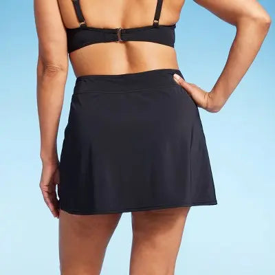 Lands' End Women's Tummy Control Swim Skirt Swimwear Skort Bottom UPF 50+ Lands' EndBullseye Deals
