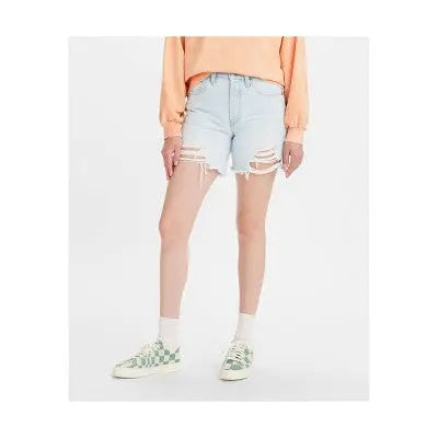 Levi's Women's 501 High Rise Denim Jean Shorts Regular Fit Heavyweight Levi'sBullseye Deals