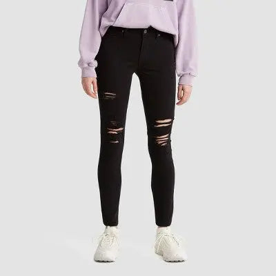 Levi's Women's 711 Mid-Rise Skinny Jeans, Slim Fit, Distressed Detailing Levi'sBullseye Deals