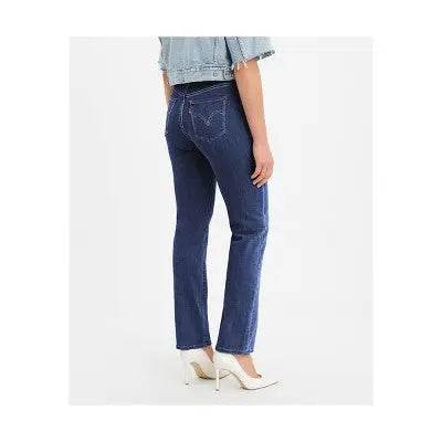 Levi's Women's Mid Rise Slim Straight Fit Full Straight-Leg Jeans Heavyweight Levi'sBullseye Deals