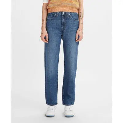 Levi's Women's Mid-Rise '94 Baggy Straight Jeans Levi'sBullseye Deals