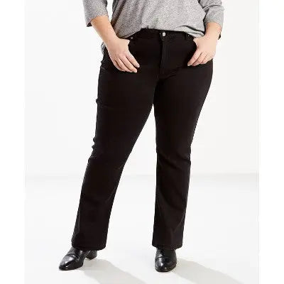 Levi's Women's Plus Size Mid-Rise Classic Straight Jeans - Soft Levi'sBullseye Deals