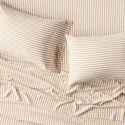 Linen Blend Pillowcase Set Stripe - Casaluna CasalunaBullseye Deals