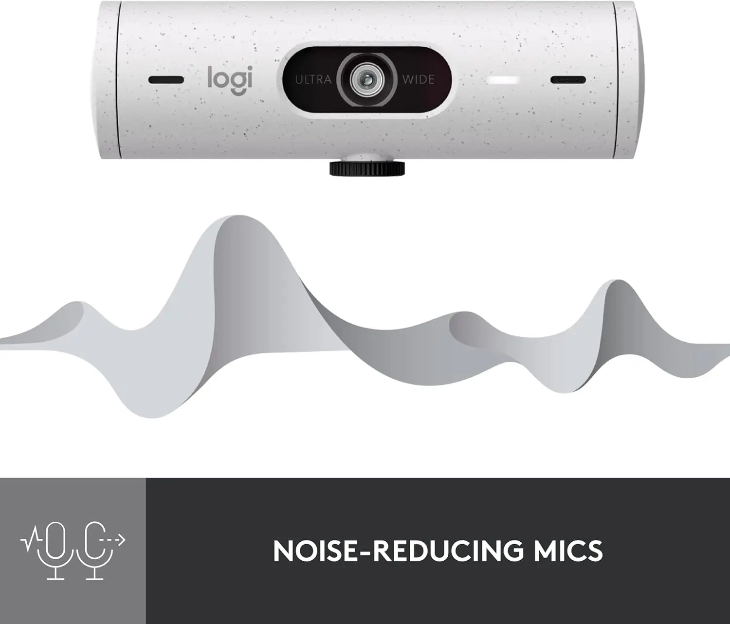 Logitech Brio 505 Web Camera - Off White LogitechBullseye Deals