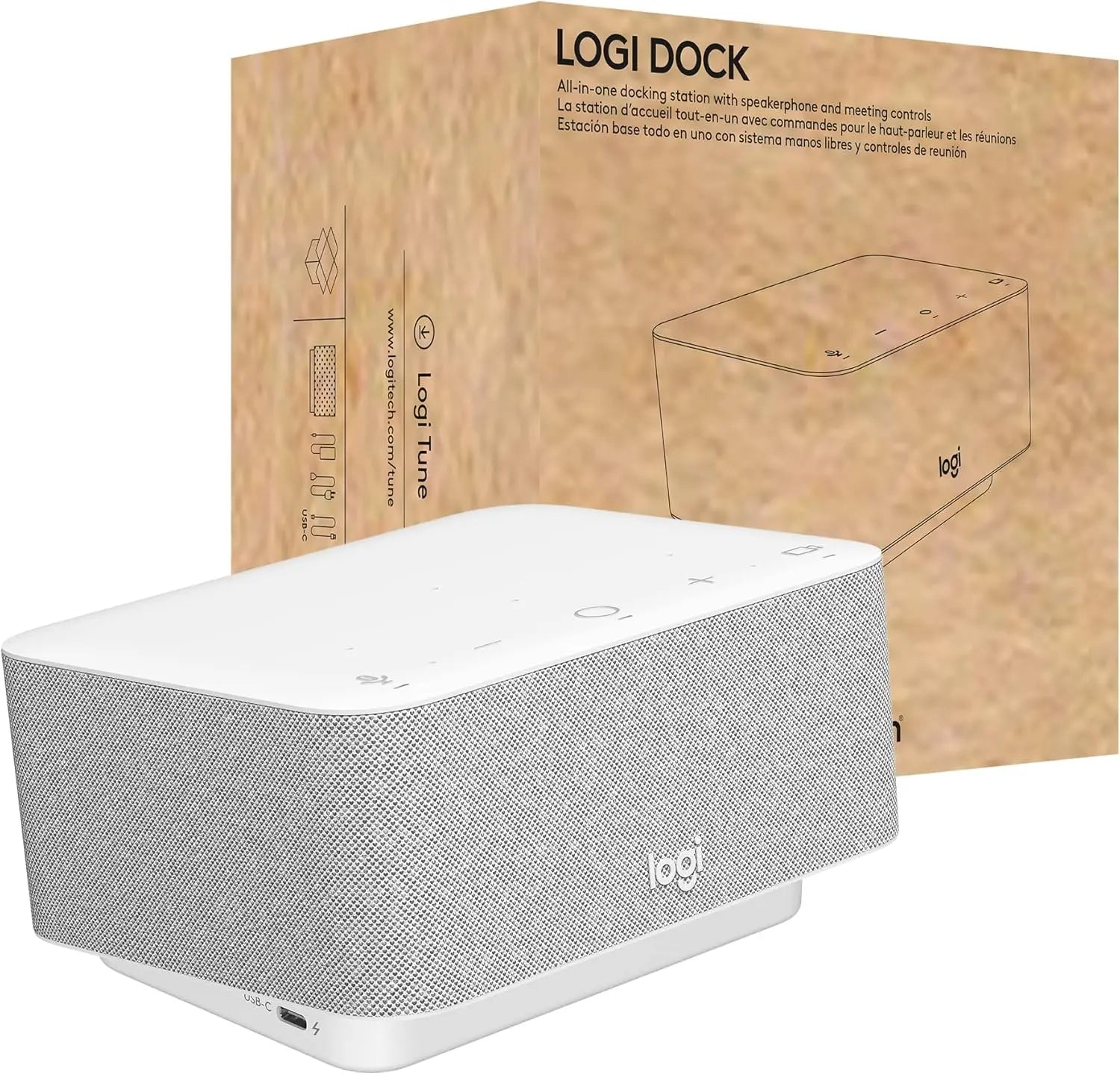 Logitech - Logi Dock, All-in-One USB C Laptop Docking Station LogitechBullseye Deals