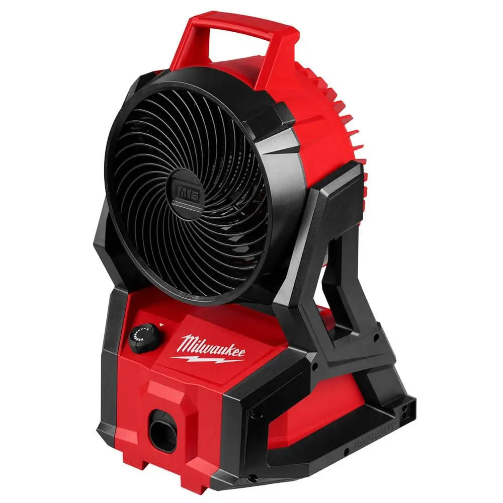 M18 18-Volt Lithium-Ion Brushless Cordless PACKOUT Jobsite Fan (Tool-Only) MilwaukeeBullseye Deals