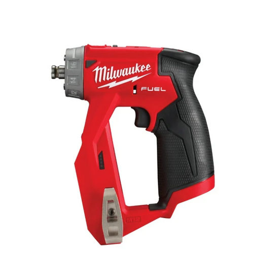 Open Box -  Milwaukee M12 FUEL 12-Volt Lithium-Ion Brushless Cordless 4-in-1 Installation 3/8 in. Drill Driver W/ 4 Tool Head (Tool-Only)