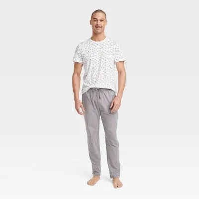 Men’s Shapes Print Crewneck Top Pajama Set - Goodfellow & Co Goodfellow & CoBullseye Deals