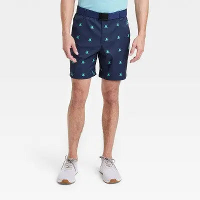 Men's Starless Print Golf Shorts 8