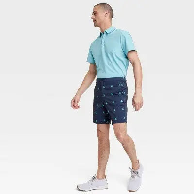 Men's Starless Print Golf Shorts 8