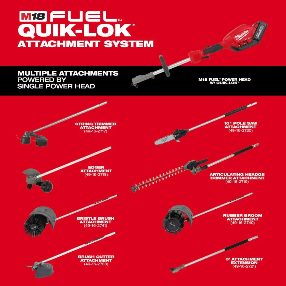 Milwaukee Brush Cutter Attachment MilwaukeeBullseye Deals