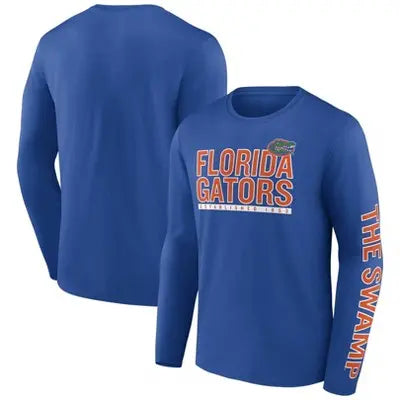 NCAA Florida Gators Men's Chase ong Sleeve T-Shirt Florida GatorsBullseye Deals