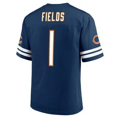NF Chicago Bears Fields #1 Men's V-Neck Jersey Chicago BearsBullseye Deals