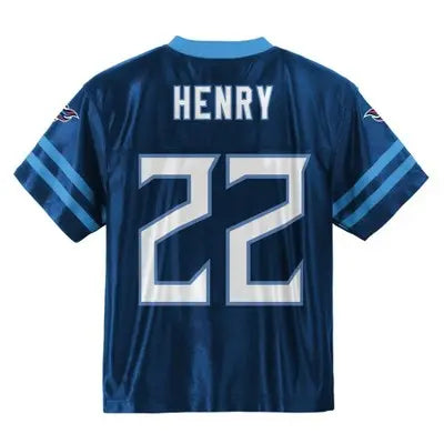 NFL Tennessee Titans Toddler Boys' Short Sleeve Henry Jersey Team Licensed Tennessee TitansBullseye Deals