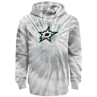 NHL Dallas Stars Boys' Tie-Dye Logo Hooded Sweatshirt Dallas StarsBullseye Deals