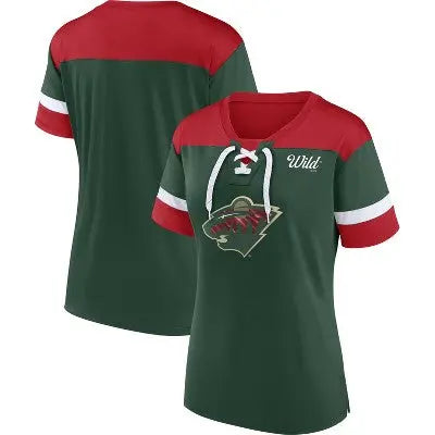 NHL Minnesota Wild Women's Fashion Jersey Team Officially Licensed Minnesota WildBullseye Deals