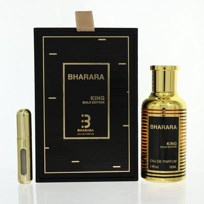 New - Bharara King Gold Edition Edp 100ml Spray Volumen De La Unidad 100 Ml