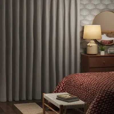 New - 2pk Aruba Blackout Curtain Panels - Threshold ThresholdBullseye Deals