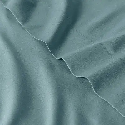 New - 500 Thread Count Washed Supima Sateen Solid Sheet Set Dark - Casaluna CasalunaBullseye Deals