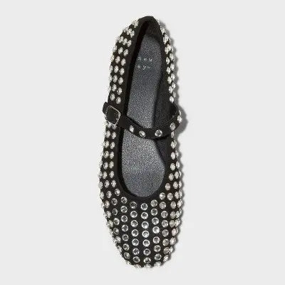 New - A New Day Women's Pull-On Instep Strap Casual Mary Jane Ballet Flats A New DayBullseye Deals