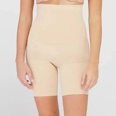 New - ASSETS by SPANX Women's Remarkable Results High-Waist Mid-thigh Shaper ASSETS by SPANXBullseye Deals